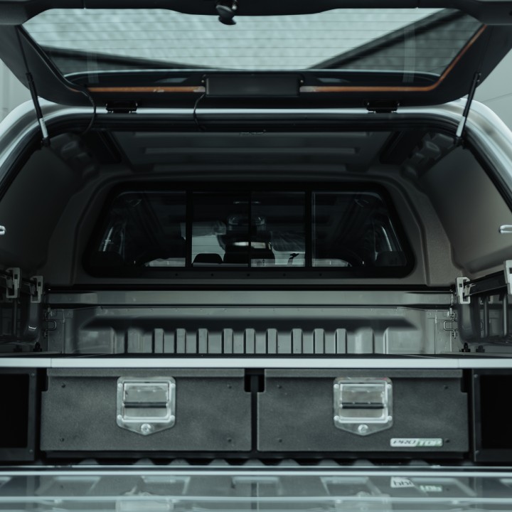 Hardtop Bed Cover, Aeroklas Commercial, Isuzu D-Max Double Cab 2025 - Present - EDK.ro