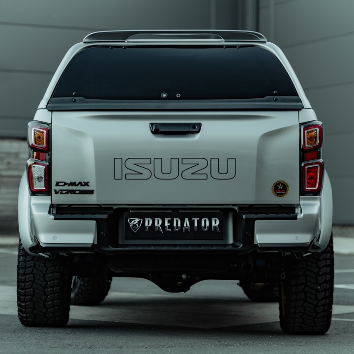 Hardtop Bed Cover, Aeroklas Commercial, Isuzu D-Max Double Cab 2025 - Present - EDK.ro
