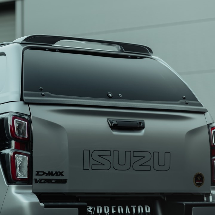 Hardtop Bed Cover, Aeroklas Commercial, Isuzu D-Max Double Cab 2025 - Present - EDK.ro