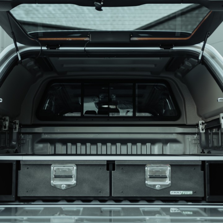 Hardtop Bed Cover, Aeroklas Commercial, Isuzu D-Max Double Cab 2025 - Present - EDK.ro
