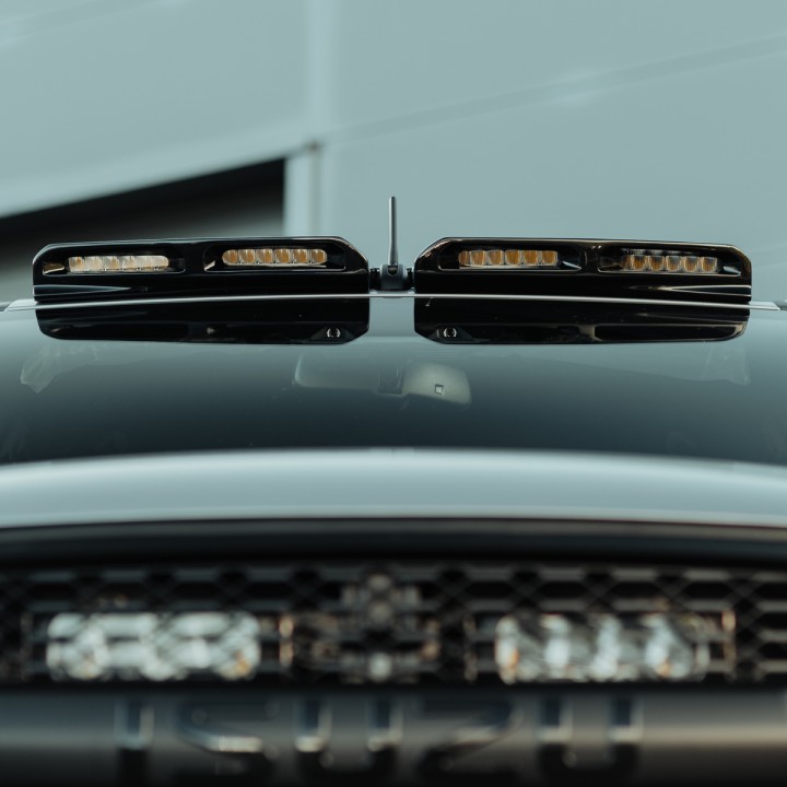 EC Approved LED Projector Integration Kit for Roof, Predator, Isuzu D-Max Double Cab 2025 - Present - EDK.ro