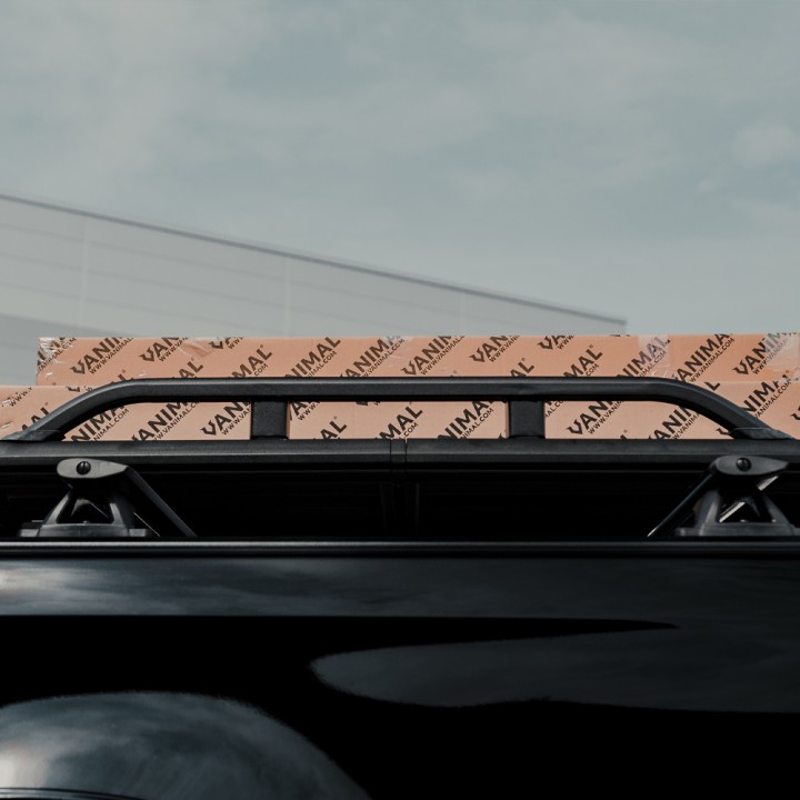Platform Roof Rack, Predator Roller Shutters with Side Rails), Isuzu D-Max Double Cab 2025 - Present - EDK.ro