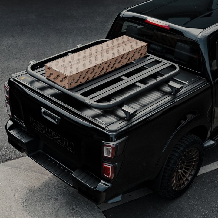 Platform Roof Rack, Predator Roller Shutters (Without Side Rails), Isuzu D-Max Double Cab 2025 - Present - EDK.ro