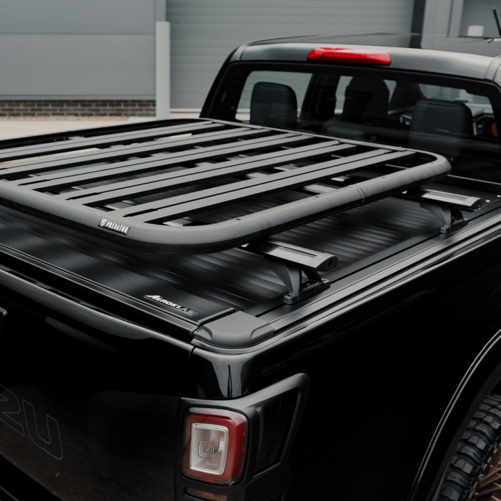 Portbagaj de Plafon tip Platformă, Predator Roller Shutters fără Șine Laterale), Isuzu D-Max Cabină Dublă 2025 - Prezent - EDK.r