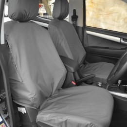 Seat Covers, Trux Front Pair of (DL20/DL40/VCROSS), Isuzu D-Max Double Cab 2025 - Present - EDK.ro