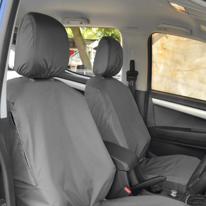 Seat Covers, Trux Front Pair of (DL20/DL40/VCROSS), Isuzu D-Max Double Cab 2025 - Present - EDK.ro