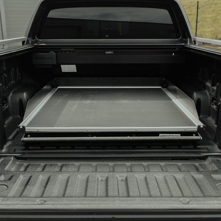 Sliding Bed Tray, ProTop Rhino Deck Heavy Duty, Isuzu D-Max Double Cab 2025 - Present - EDK.ro