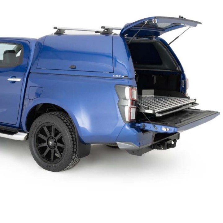 Platformă Glisantă pentru Benă, ProTop Lat Chequer Plate Heavy Duty, Isuzu D-Max Cabină Dublă 2025 - Prezent - EDK.ro