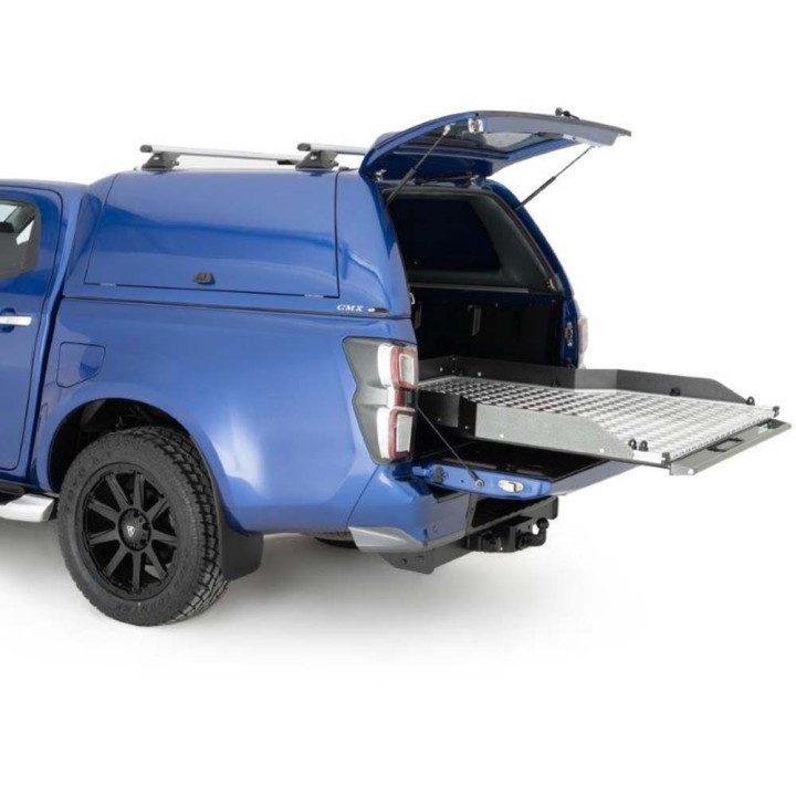 Platformă Glisantă pentru Benă, ProTop Lat Chequer Plate Heavy Duty, Isuzu D-Max Cabină Dublă 2025 - Prezent - EDK.ro