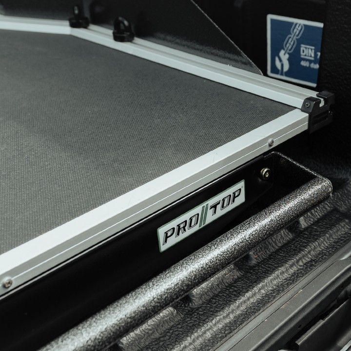 Sliding Bed Tray, ProTop Wide Rhino Deck Heavy Duty, Isuzu D-Max Double Cab 2025 - Present - EDK.ro