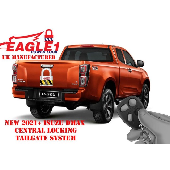 Set Încuietori, Eagle Hayon Power Central Locking Kit pentru Your Hayon, Isuzu D-Max 2025 - Prezent - EDK.ro