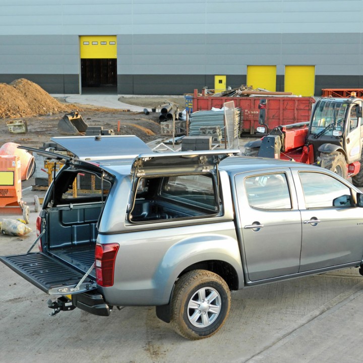 Închidere de Benă Tip Hardtop, Carryboy Workman, Isuzu Rodeo Cabină Dublă 2003 - 2012 - EDK.ro