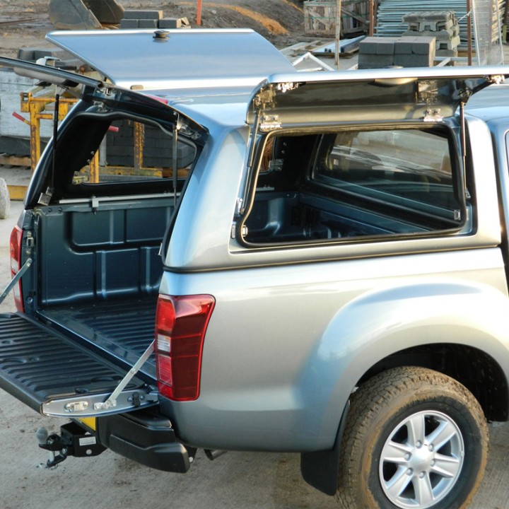 Hardtop Bed Cover, Carryboy Workman, Isuzu Rodeo Double Cab 2003 - 2012 - EDK.ro
