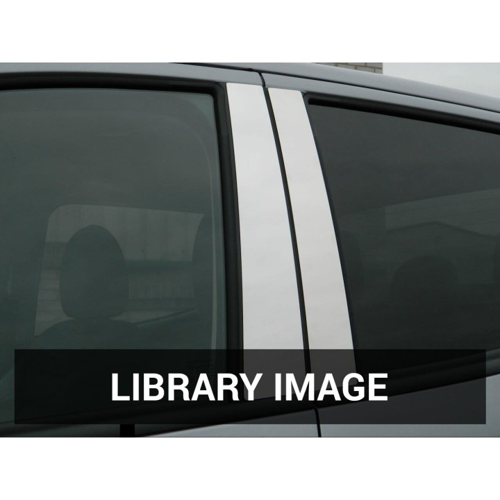 Ornamente Stâlpi Uși, Trux Oțel, Culoare Inox, Isuzu Rodeo Cabină Dublă 2003 - 2007 - EDK.ro