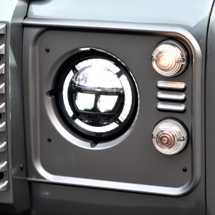 Proiector LED Omologat, Predator, Jeep Wrangler / Land Rover Defender - EDK.ro