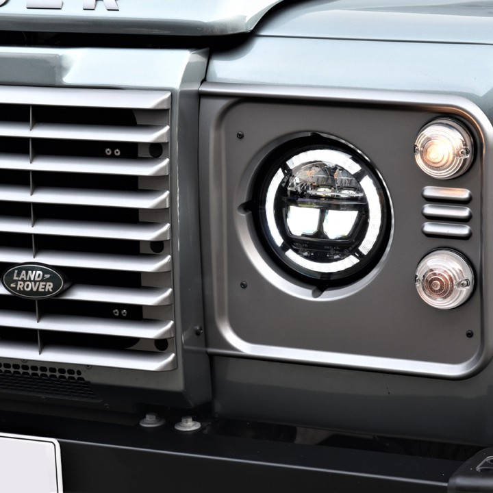 Proiector LED Omologat, Predator, Jeep Wrangler / Land Rover Defender - EDK.ro