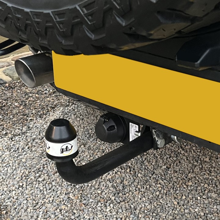 Cârlig de Remorcare Fix Tip Swan Neck, Trux, Jeep Wrangler 2007 - 2017 - EDK.ro