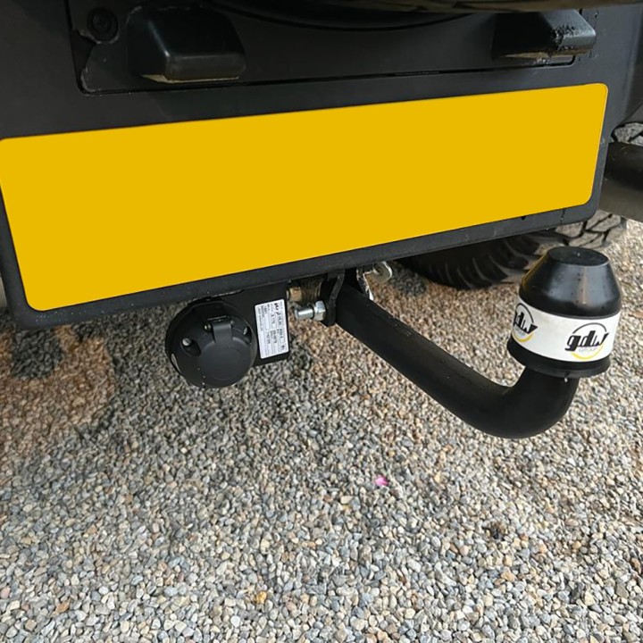 Fixed Swan Neck Towbar, Trux, Jeep Wrangler 2007 - 2017 - EDK.ro