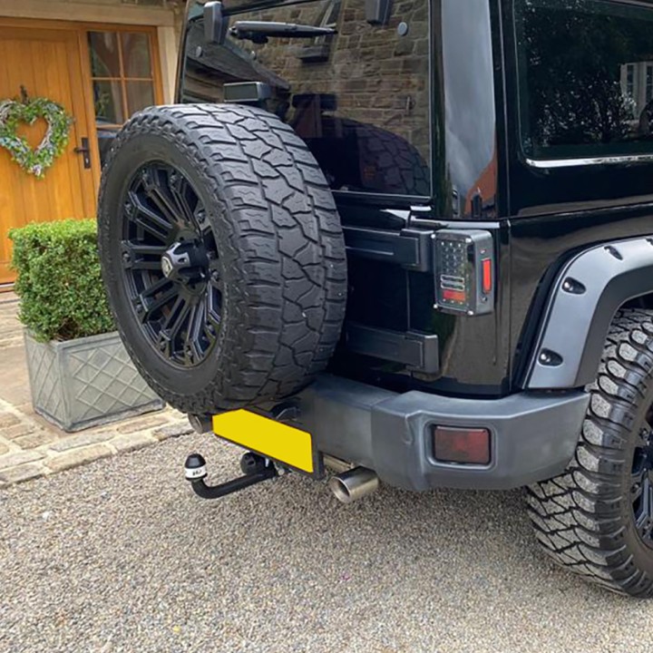 Fixed Swan Neck Towbar, Trux, Jeep Wrangler 2007 - 2017 - EDK.ro