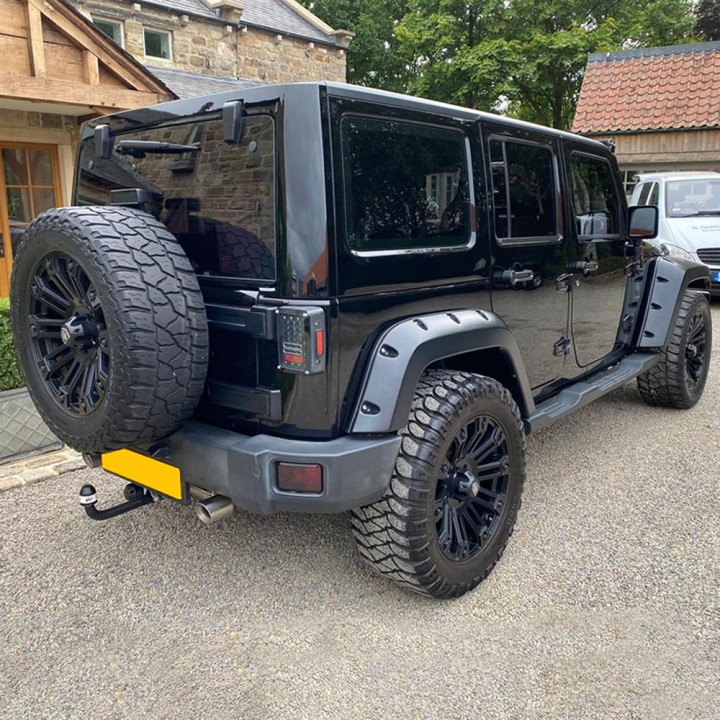 Fixed Swan Neck Towbar, Trux, Jeep Wrangler 2007 - 2017 - EDK.ro
