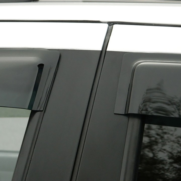 Wind Deflectors Set of 4, Trux, Color Dark Smoke, Kia Sorento 2002 - 2012 - EDK.ro