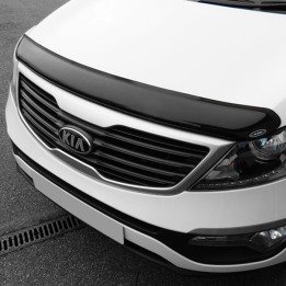 Deflector Capotă, Trux, Culoare Fumuriu Închis, Kia Sportage 2010 - 2016 - EDK.ro