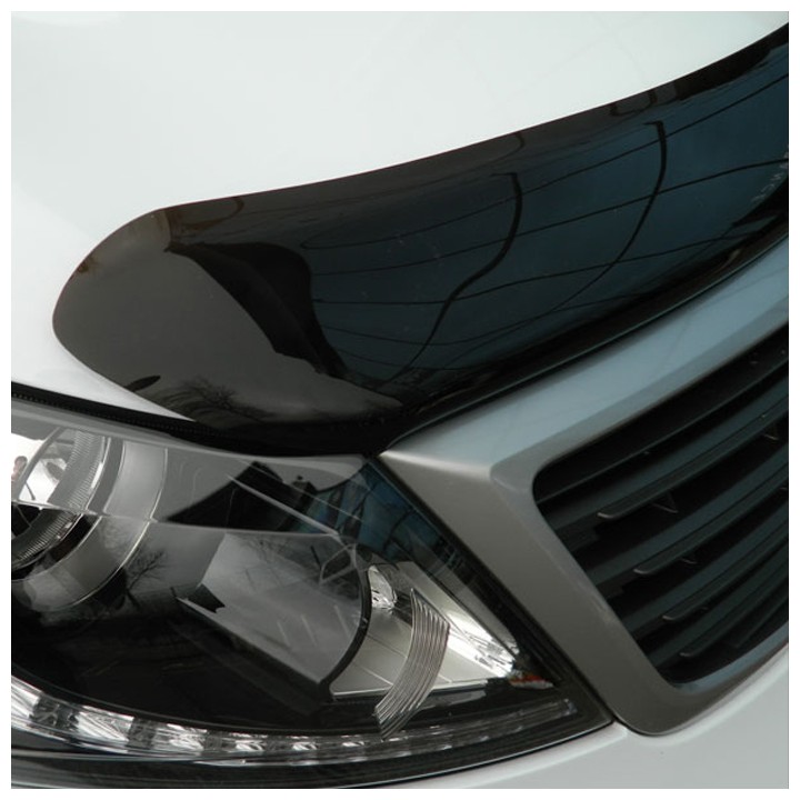 Deflector Capotă, Trux, Culoare Fumuriu Închis, Kia Sportage 2010 - 2016 - EDK.ro