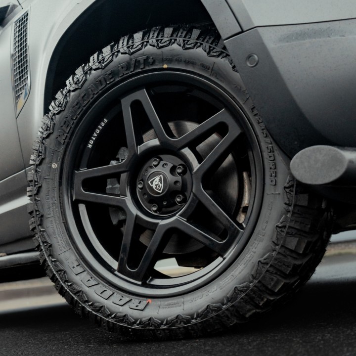 Alloy Wheel, Predator FOX, 20", Black - EDK.ro