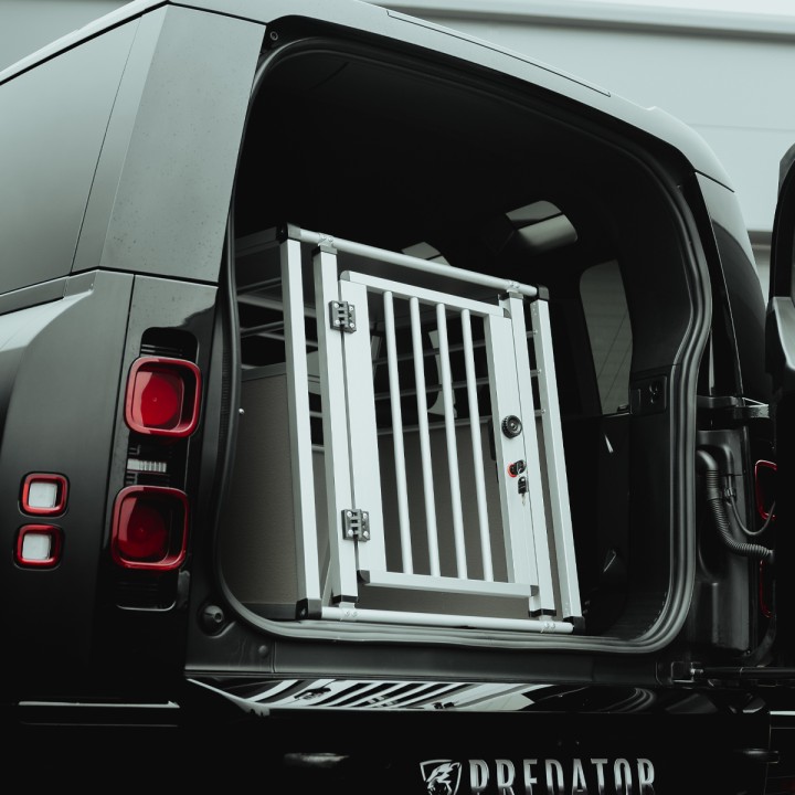 Dog Box, Trux Lightweight with Single Door for - 2 Sizes, Land Rover Defender 90 / 110 2020 - Present - EDK.ro