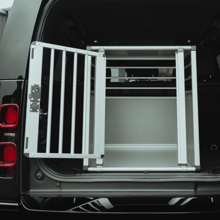 Cutie Transport Câini, Trux Lightweight cu Single Uși pentru - 2 Sizes, Land Rover Defender 90 / 110 2020 - Prezent - EDK.ro