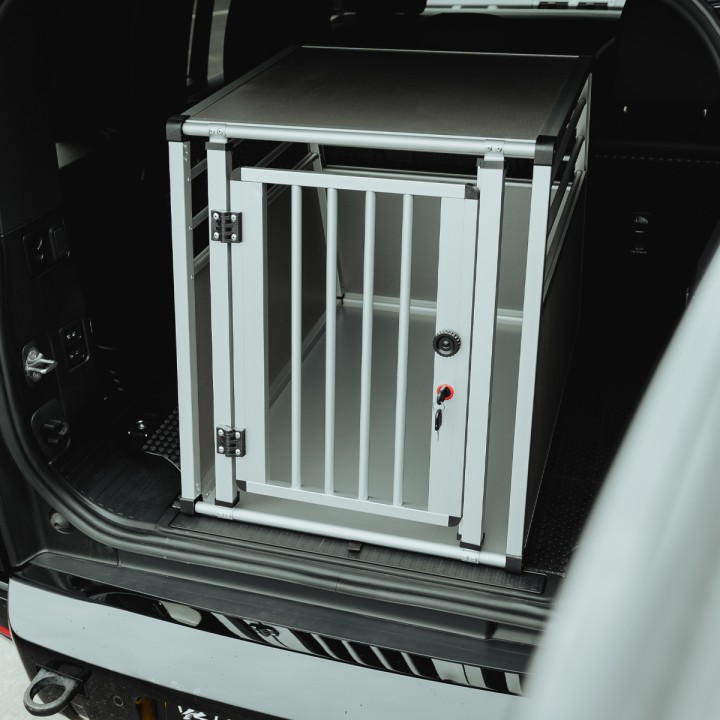 Dog Box, Trux Lightweight with Single Door for - 2 Sizes, Land Rover Defender - EDK.ro