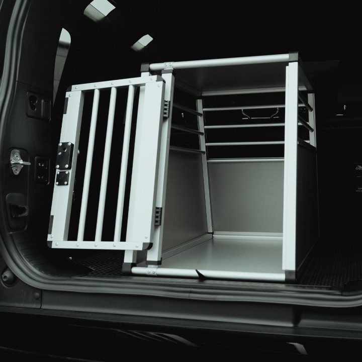 Dog Box, Trux Lightweight with Single Door for - 2 Sizes, Land Rover Defender - EDK.ro