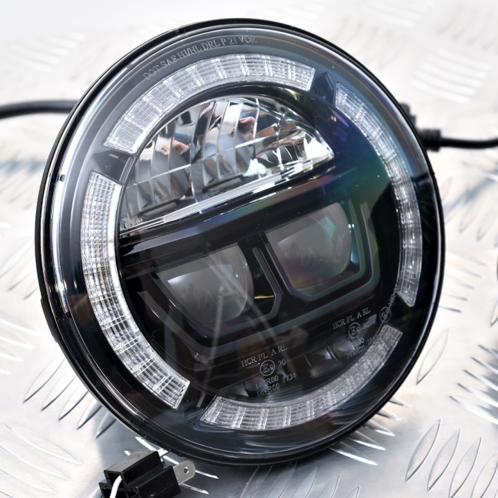 LED Headlights, Predator Night-Owl LED 5 Inch, Land Rover Defender - EDK.ro