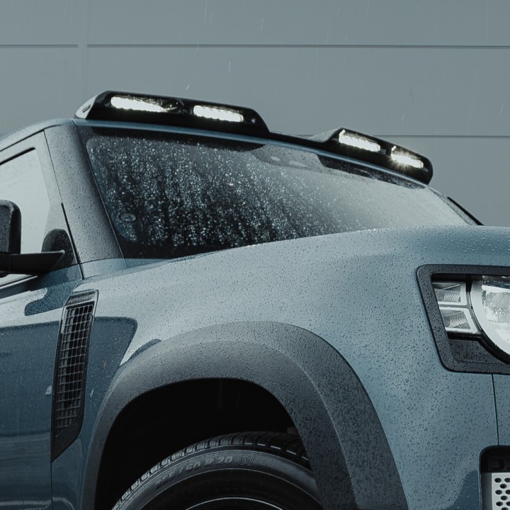 EC Approved LED Projector Integration Kit for Roof, Predator, Land Rover Defender - EDK.ro