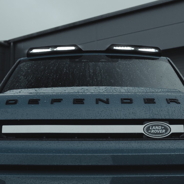 Kit de Integrare Proiectoare LED Omologate Pentru Plafon, Predator, Land Rover Defender - EDK.ro