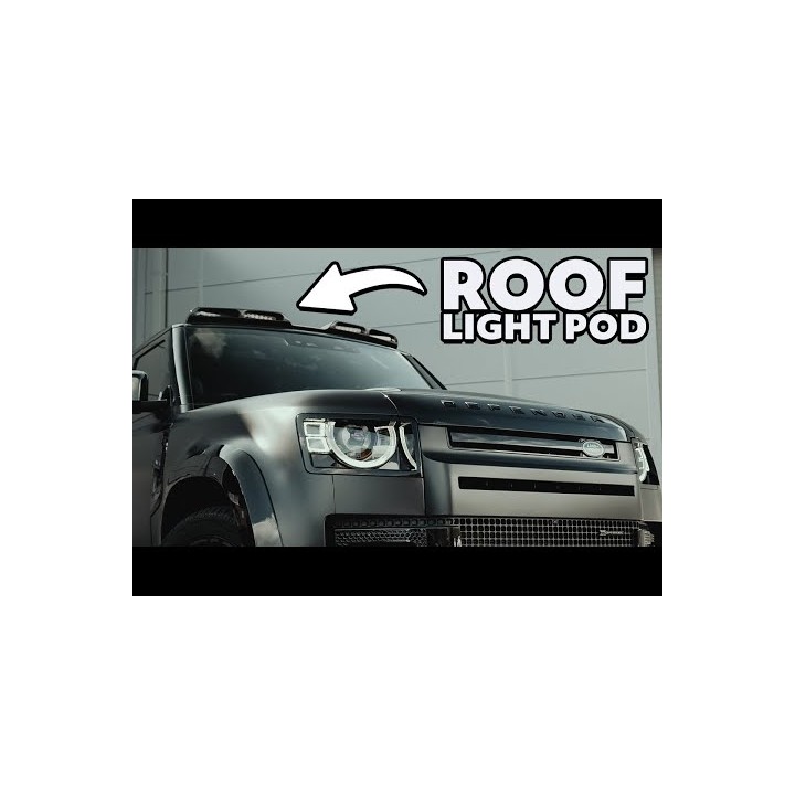 EC Approved LED Projector Integration Kit for Roof, Predator, Land Rover Defender - EDK.ro