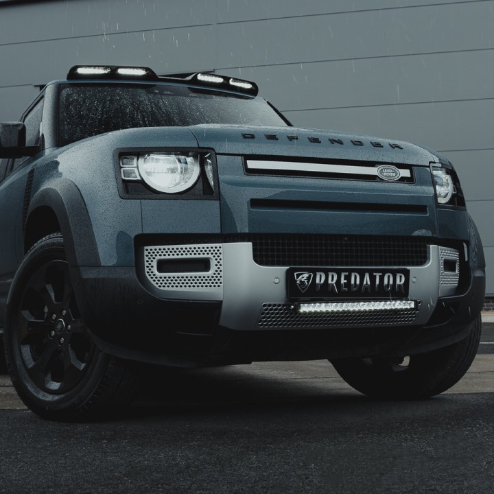 EC Approved LED Projector Integration Kit for Number Plate, Predator, Land Rover Defender - EDK.ro