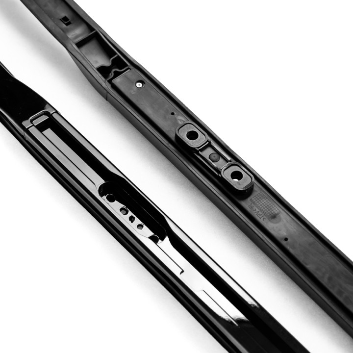 Roof Bars, Trux LWB, Color Gloss Black, Land Rover Defender 110 2020 - Present - EDK.ro