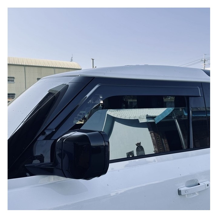 Wind Deflectors, Trux Dark Smoked - Set of 2, Land Rover Defender 90 2020 - Present - EDK.ro