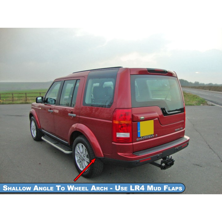 Mud Flaps, Trux LR3, Land Rover Discovery 3 2005 - 2009 - EDK.ro