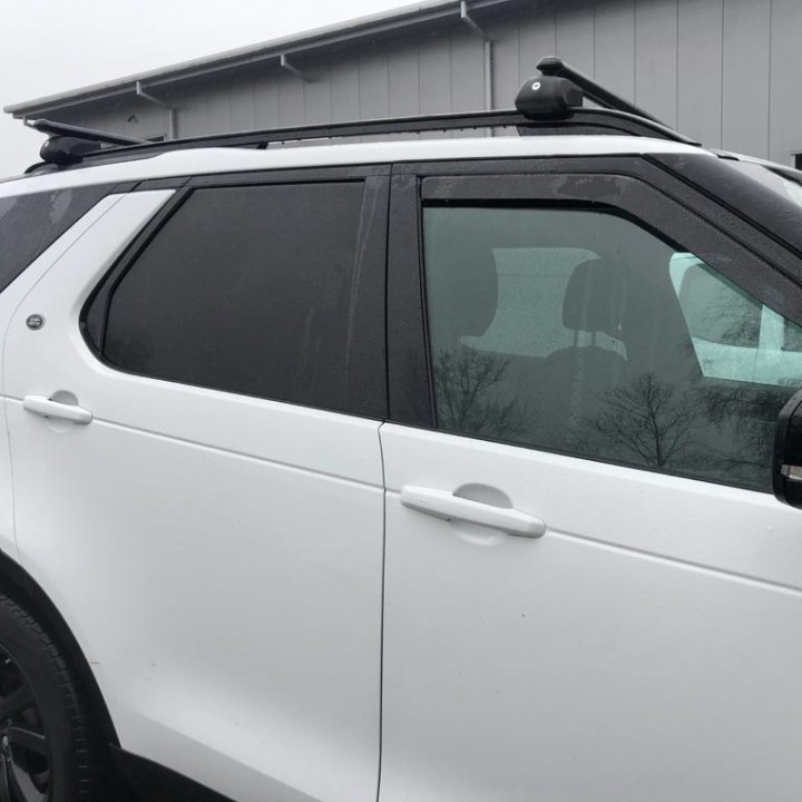 Bare Transversale de Plafon, Trux LR5 pentru Șine de Plafon, Culoare Negru, Land Rover Discovery 5 2017 - Prezent - EDK.ro