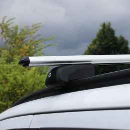 Roof Cross Bars, Trux LR5 for Roof Rails, Color Silver, Land Rover Discovery 2017 - Present - EDK.ro