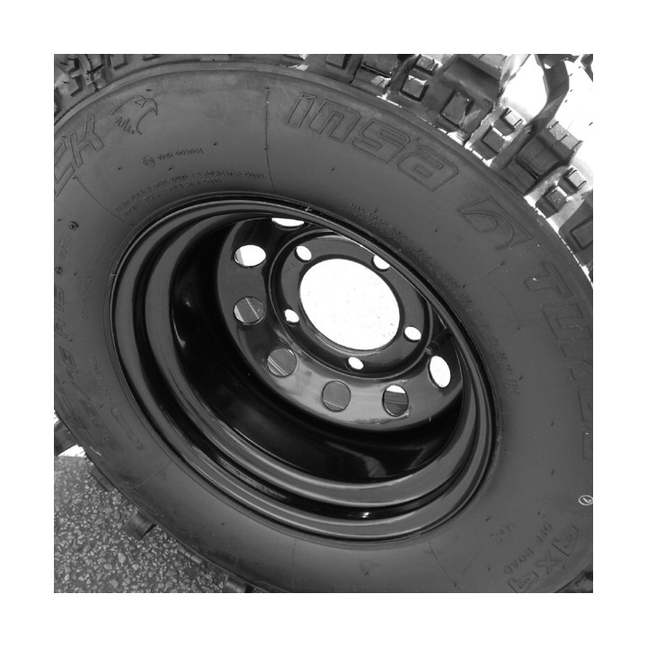 Jantă de Oțel, Trux Modular Steel Wheel, 16x10.0, ET -32, 5x165, Negru - EDK.ro