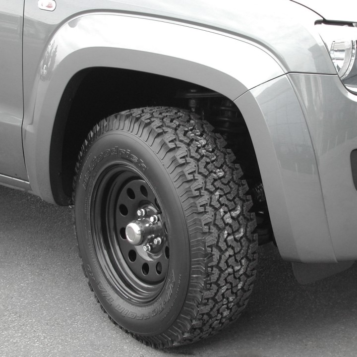Jantă de Oțel, Trux Modular Steel Wheel, 16x8.0, ET 25, 5x120, Negru - EDK.ro