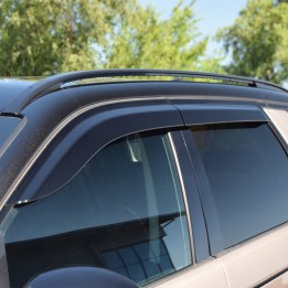Wind Deflectors Set of 4, Trux, Color Tinted, Land Rover Discovery 2017 - Present - EDK.ro