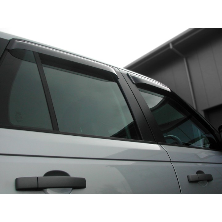 Wind Deflectors Set of 4, Trux, Color Dark Smoke, Land Rover Range Rover Sport 2005 - 2013 - EDK.ro
