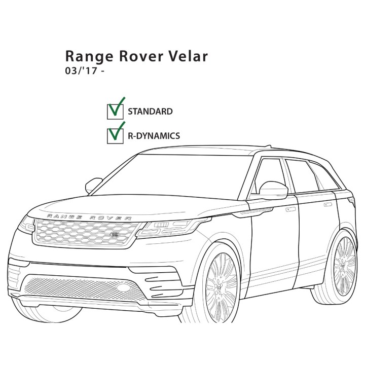 Cârlig de Remorcare Detașabil Tip Swan Neck, Trux Ranger Rover Velar, Land Rover Range Rover Velar 2017 - Prezent - EDK.ro