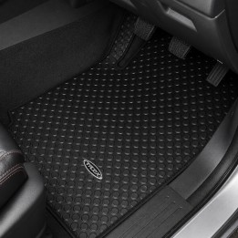 Floor Mats, Trux P38 Tailored Rubber, Land Rover Range Rover 1995 - 2002 - EDK.ro