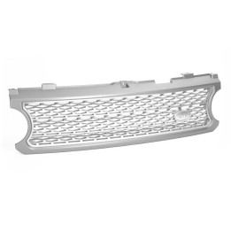 Front Grille, Trux L322 Super Charged - Grey, Color Silver, Land Rover Range Rover 2002 - 2012 - EDK.ro