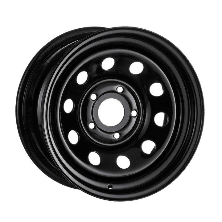 Jantă de Oțel, Trux Modular Steel Wheel, 16x7.0, ET 8, 5x165, Negru - EDK.ro